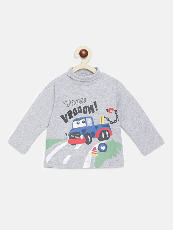 T-Shirt With Print image number null